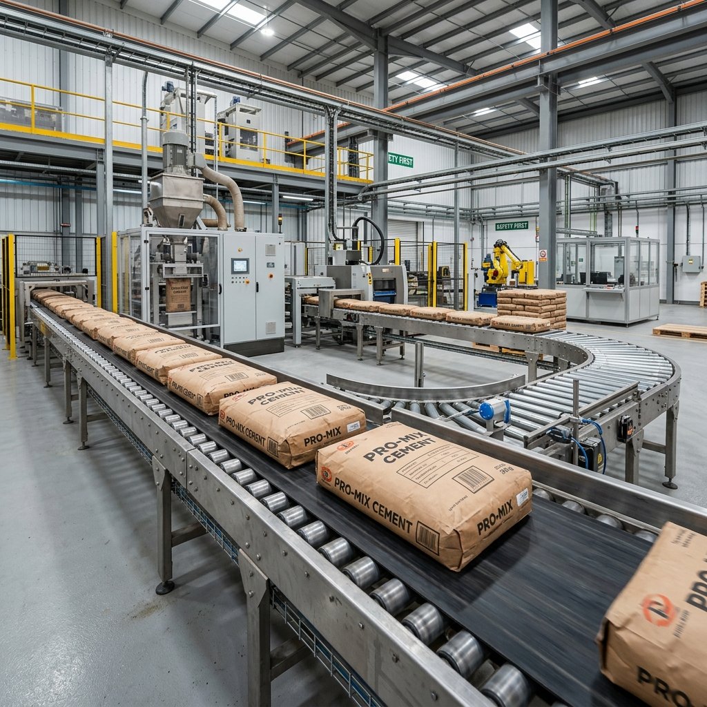 Cement Bag Line Conversion
